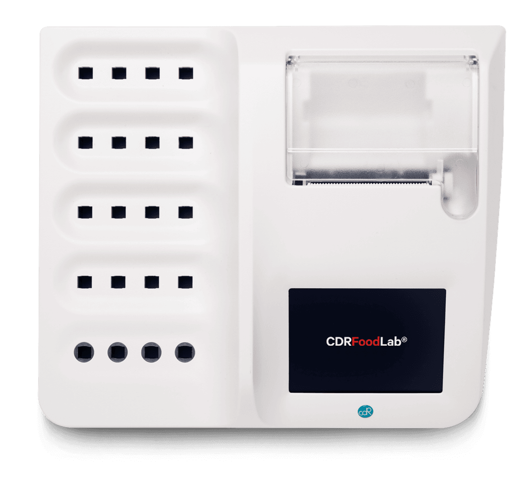 CDR FoodLab® the analyzer for chemical test for quality controls on